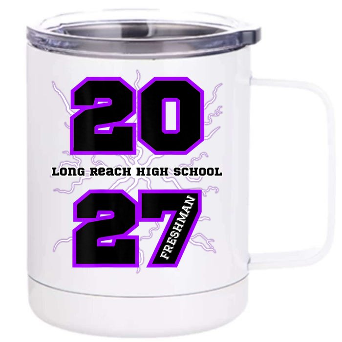 LRHS Class 2027 Back Only Front & Back 12oz Stainless Steel Tumbler Cup