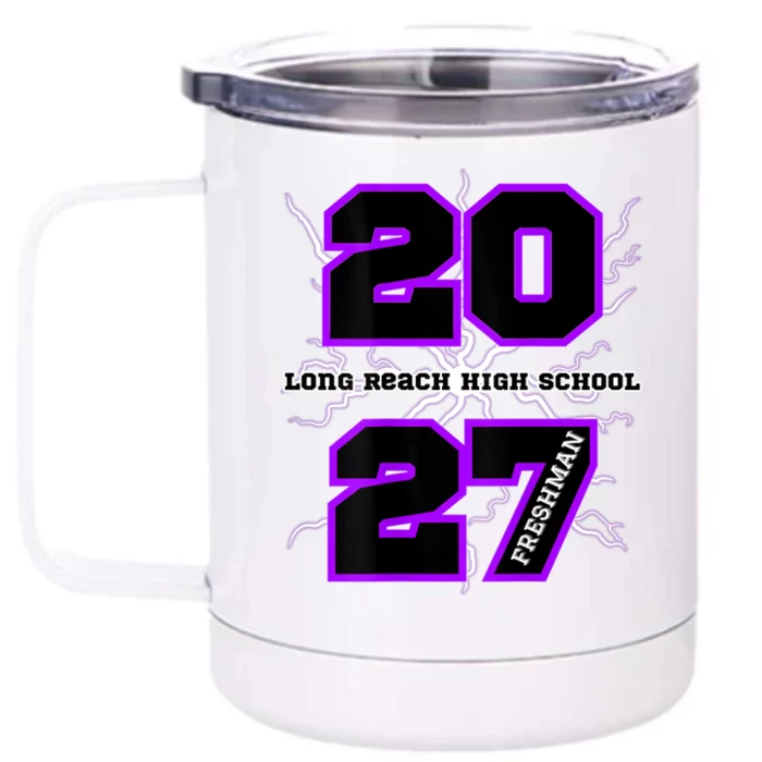 LRHS Class 2027 Back Only Front & Back 12oz Stainless Steel Tumbler Cup