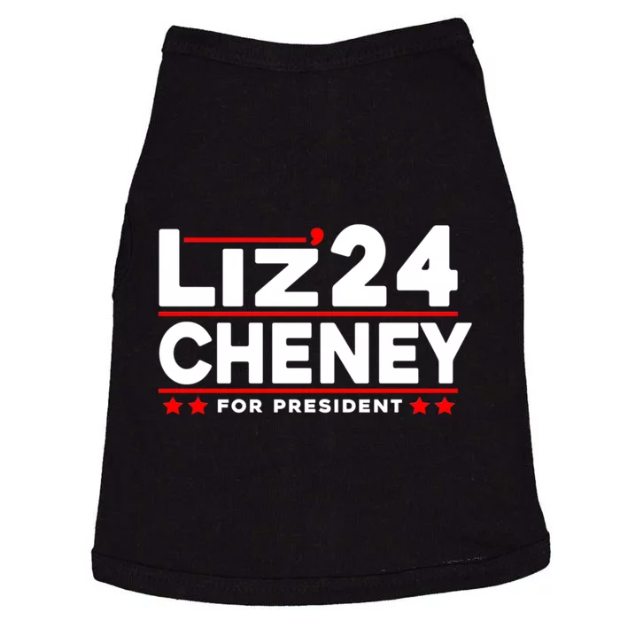 Liz Cheney 2024 For President Doggie Tank