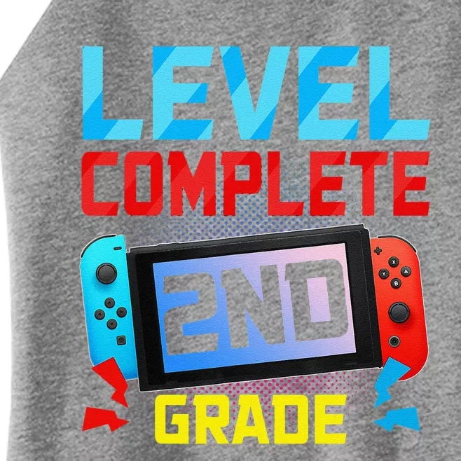 Level Complete 2nd Grade Video Game Last Day Of School Women’s Perfect Tri Rocker Tank