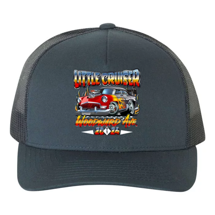 Little Cruiser 2024 Kid Design Muscle Car Red Version Yupoong Adult 5-Panel Trucker Hat