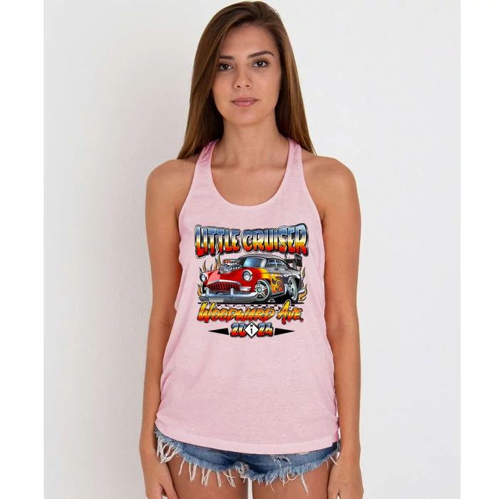 Little Cruiser 2024 Kid Design Muscle Car Red Version Women's Knotted Racerback Tank