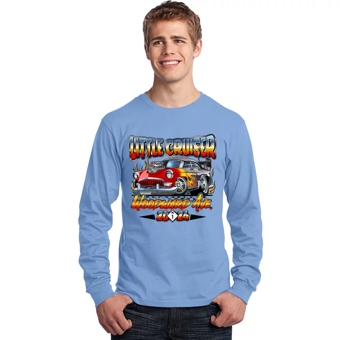 Little Cruiser 2024 Kid Design Muscle Car Red Version Long Sleeve Shirt