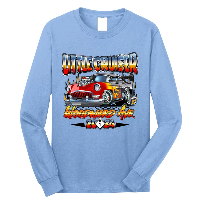 Little Cruiser 2024 Kid Design Muscle Car Red Version Long Sleeve Shirt