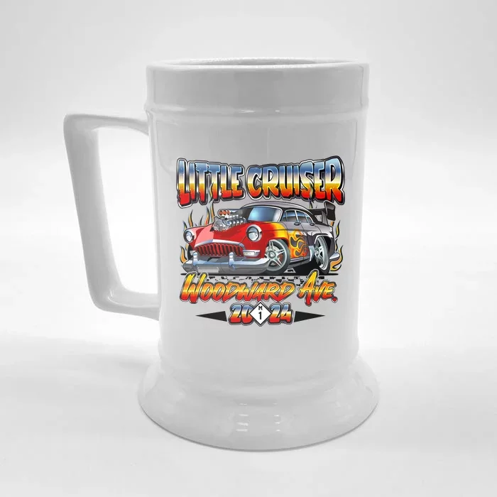 Little Cruiser 2024 Kid Design Muscle Car Red Version Front & Back Beer Stein