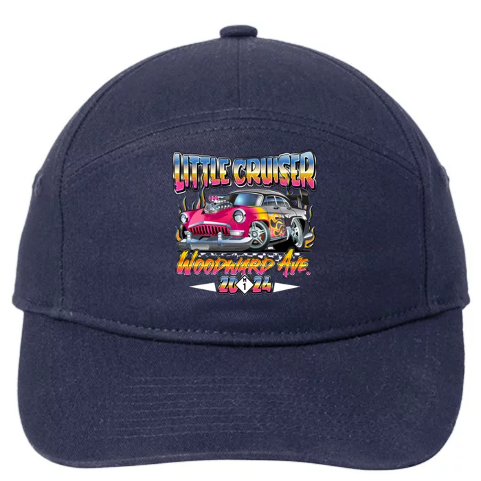 Little Cruiser 2024 Kid Design Muscle Car Pink Version 7-Panel Snapback Hat