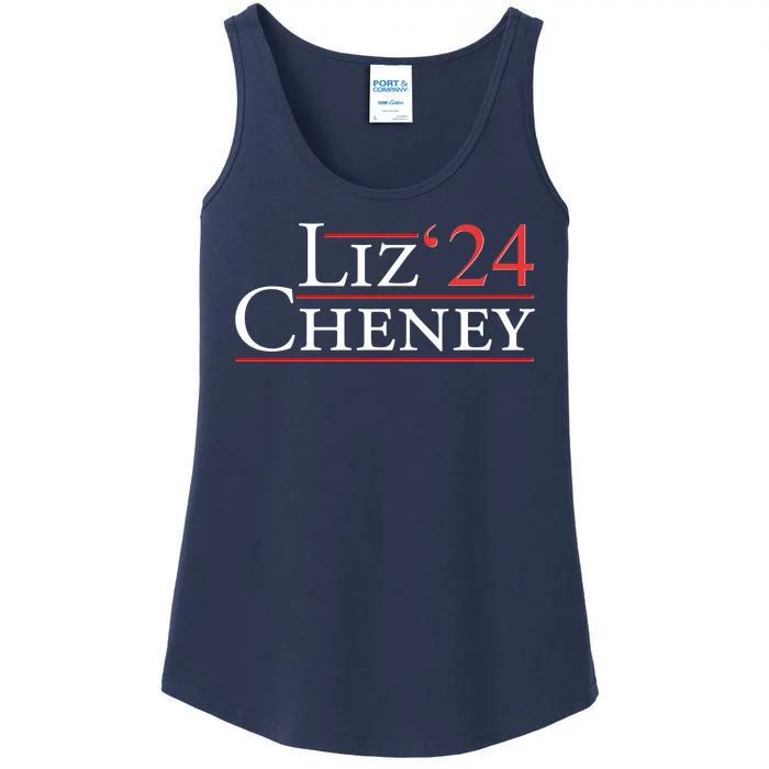 Liz Cheney '24 2024 Election Ladies Essential Tank