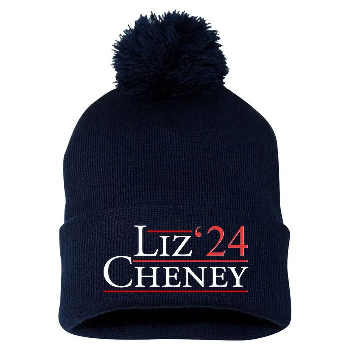 Liz Cheney '24 2024 Election Pom Pom 12in Knit Beanie