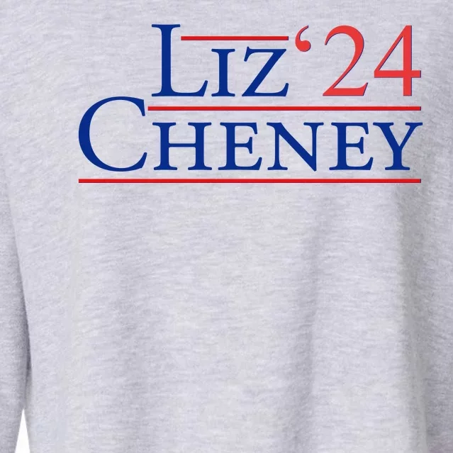 Liz Cheney '24 2024 Election Cropped Pullover Crew