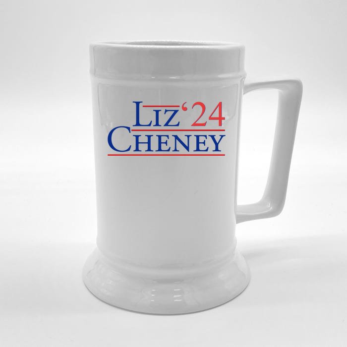 Liz Cheney '24 2024 Election Front & Back Beer Stein