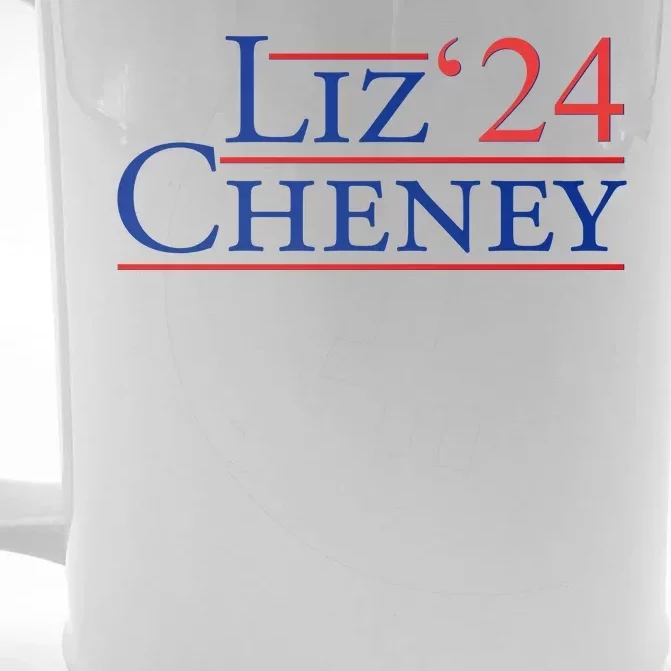 Liz Cheney '24 2024 Election Front & Back Beer Stein