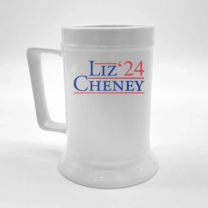 Liz Cheney '24 2024 Election Front & Back Beer Stein