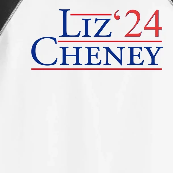 Liz Cheney '24 2024 Election Toddler Fine Jersey T-Shirt