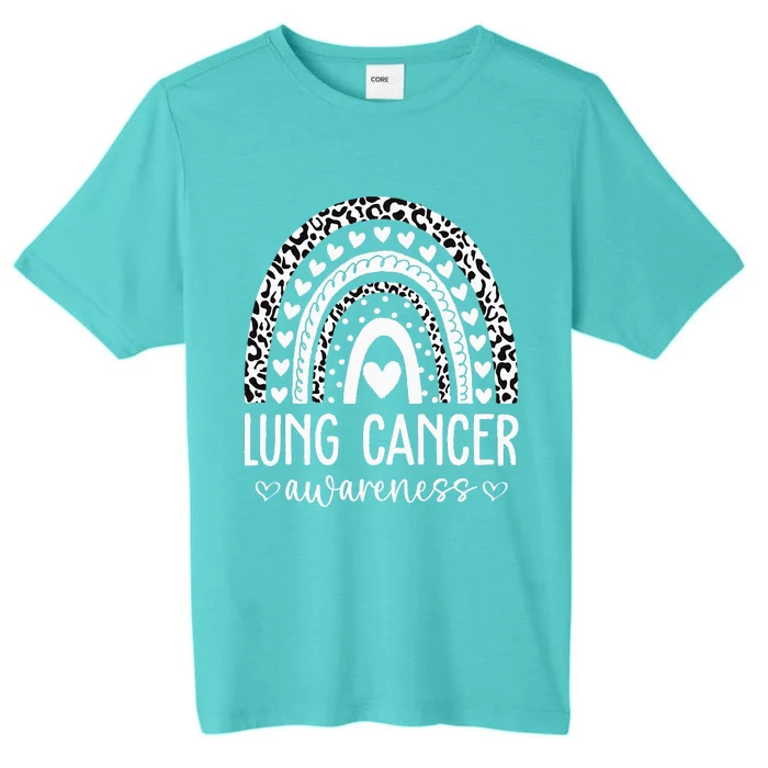 Lung Cancer Awareness We Wear White Lung Cancer Suuport ChromaSoft Performance T-Shirt