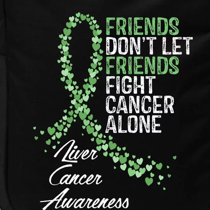 Liver Cancer Awareness Friends Fighter Warrior Support Impact Tech Backpack