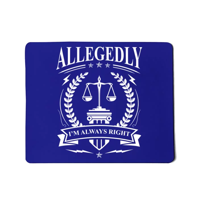 Lawyer Court Attorney Law School Student Gift Future Lawyers Gift Mousepad