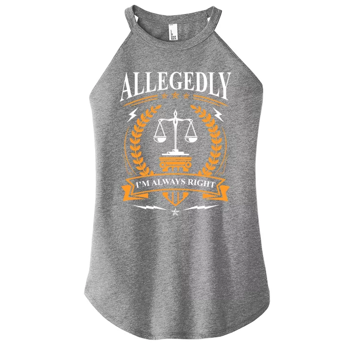 Lawyer Court Attorney Law School Student Gift Future Lawyers Gift Women’s Perfect Tri Rocker Tank