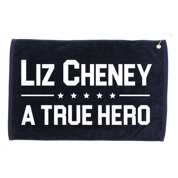 Liz Cheney A True Hero Grommeted Golf Towel