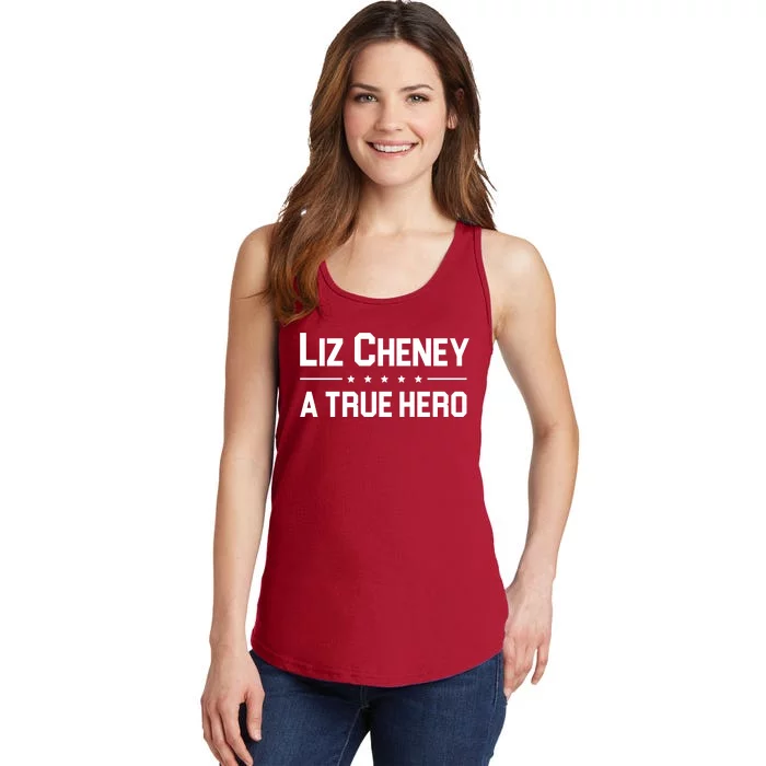 Liz Cheney A True Hero Ladies Essential Tank