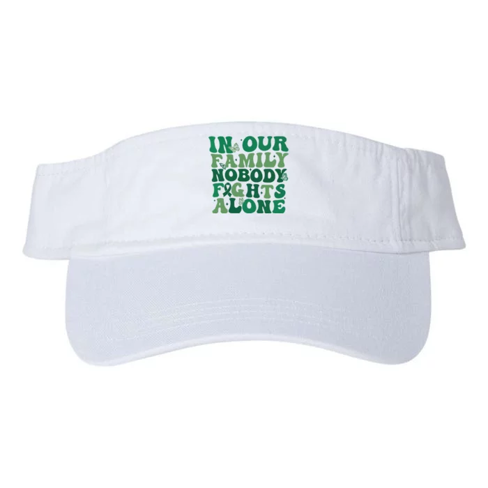 Liver Cancer Awareness In Our Family Nobody Fights Alone Valucap Bio-Washed Visor