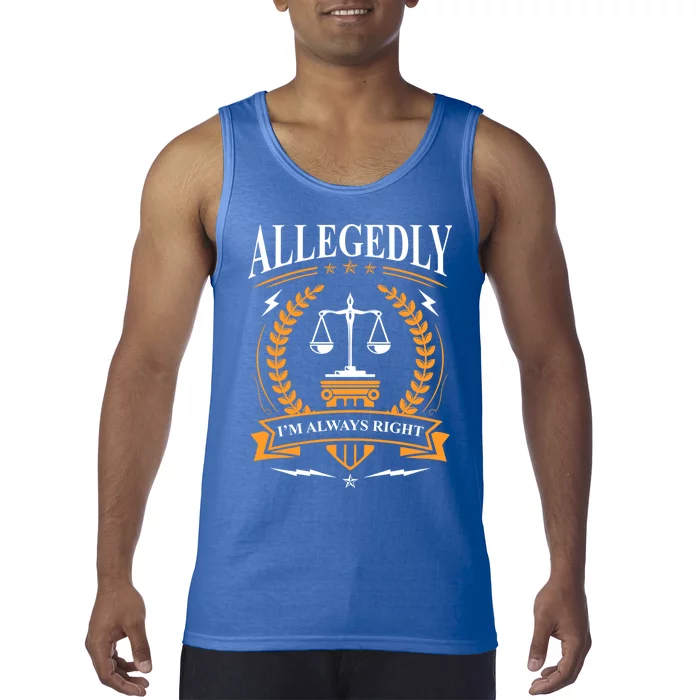 Lawyer Court Attorney Law School Student Gift Future Lawyers Gift Tank Top