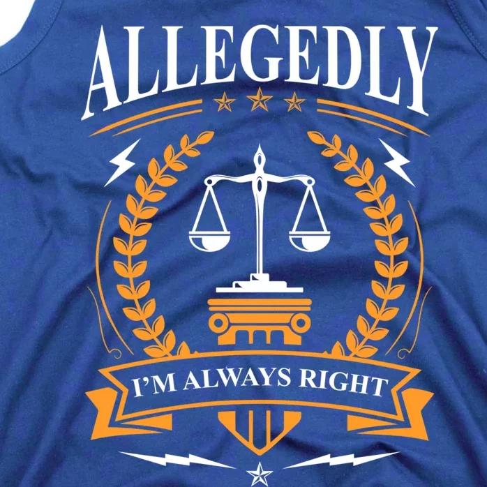 Lawyer Court Attorney Law School Student Gift Future Lawyers Gift Tank Top