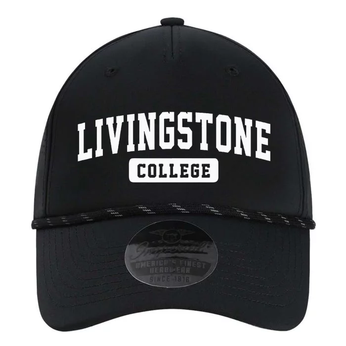 Livingstone College Arch Vintage Classic Design Gifts Performance The Dyno Cap