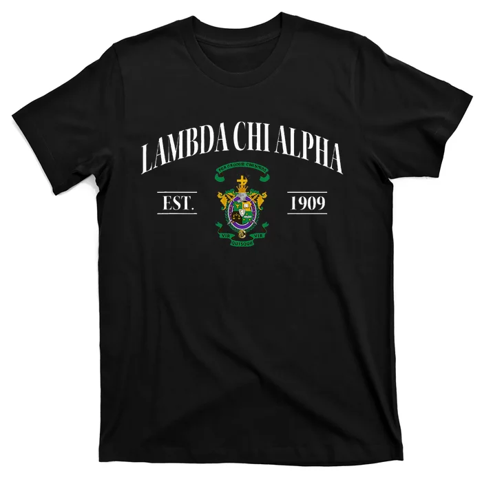 Lambda Chi Alpha Fraternity Est.1909 Lxa Lambda Chis Lca T-Shirt