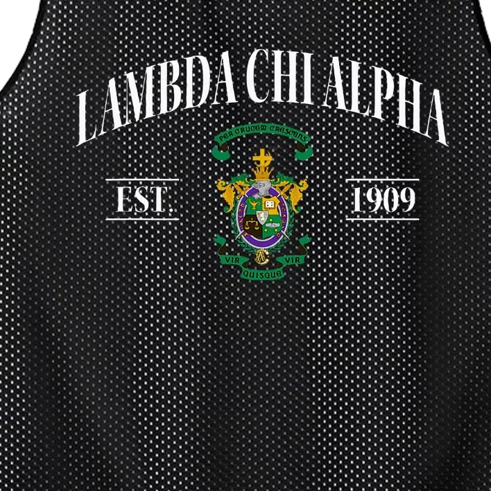 Lambda Chi Alpha Fraternity Est.1909 Lxa Lambda Chis Lca Mesh Reversible Basketball Jersey Tank