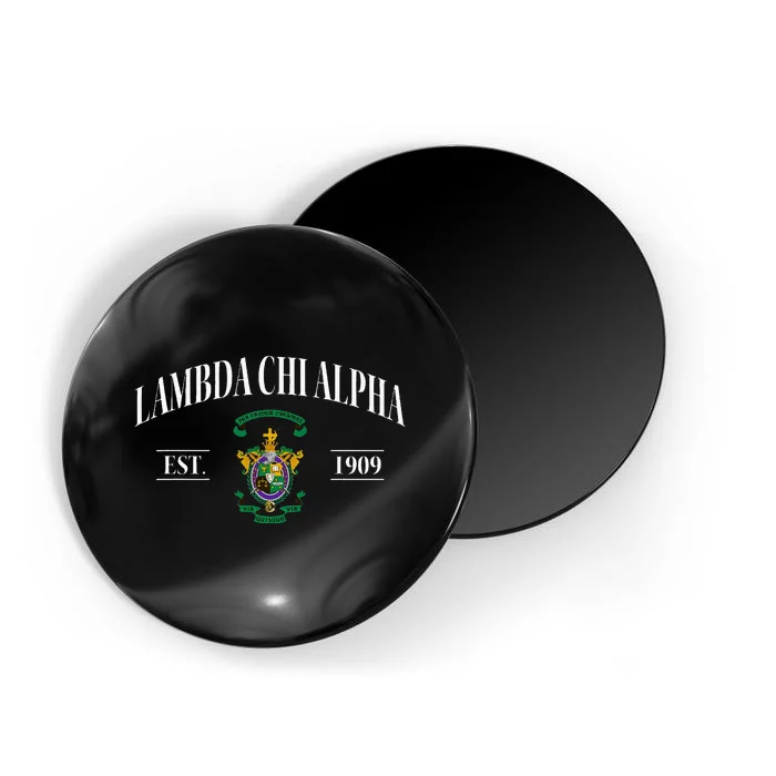 Lambda Chi Alpha Fraternity Est.1909 Lxa Lambda Chis Lca Magnet