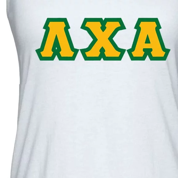 Lambda Chi Alpha Fraternity Est.1909 Lxa Lambda Chis Lca Ladies Essential Flowy Tank