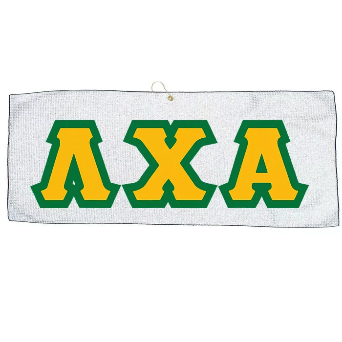 Lambda Chi Alpha Fraternity Est.1909 Lxa Lambda Chis Lca Large Microfiber Waffle Golf Towel