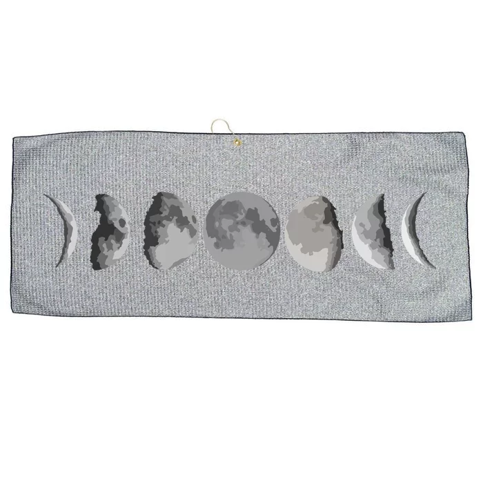 Lunar Cycle Apparel Astronomy Full Moon Large Microfiber Waffle Golf Towel