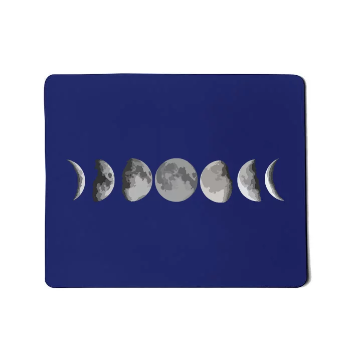 Lunar Cycle Apparel Astronomy Full Moon Mousepad