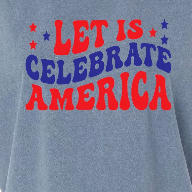 Let's Celebrate America Gift Classic Garment-Dyed Women's Muscle Tee