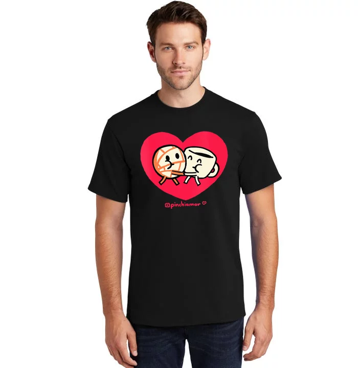 Love Coffee and Conchita Heart Heart and Love Tall T-Shirt