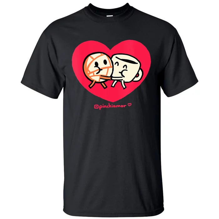 Love Coffee and Conchita Heart Heart and Love Tall T-Shirt