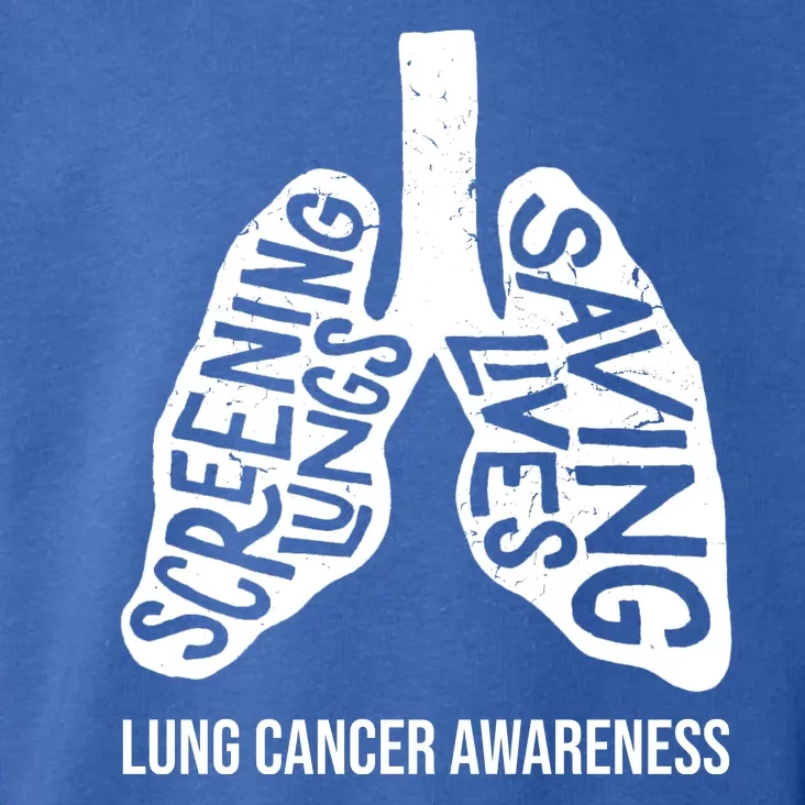 Lung Cancer Awareness Saving Lives Toddler Hoodie