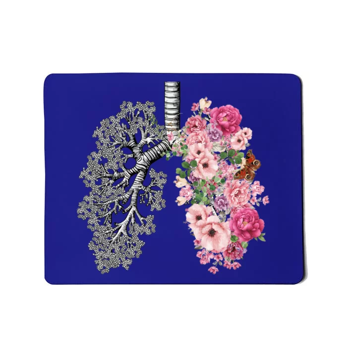 Lungs Cancer Awareness Bloomi Anatomy Classic Funny Gift Mousepad