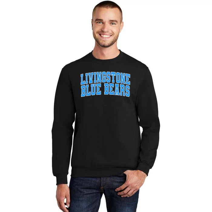 Livingstone College Blue Bears Tall Sweatshirt