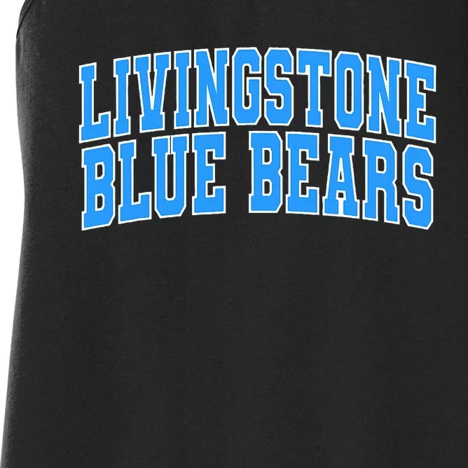 Livingstone College Blue Bears Women's Racerback Tank