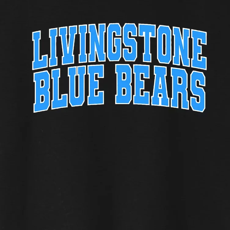 Livingstone College Blue Bears Women's Crop Top Tee