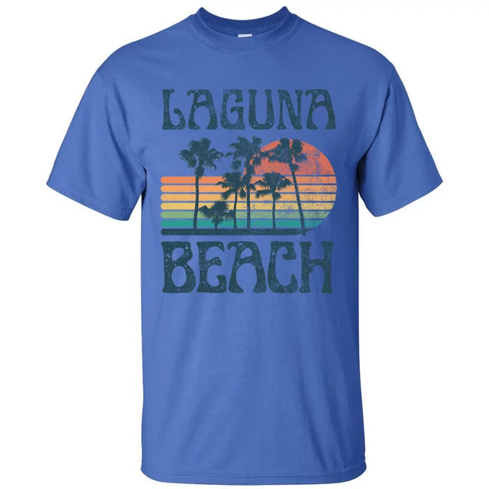 Laguna California Beach Summer Vacation Vintage Great Gift Tall T-Shirt