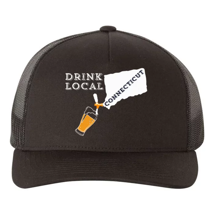 Local Craft Beer Connecticut Drink Local Yupoong Adult 5-Panel Trucker Hat