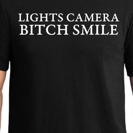 Lights Camera Bitch Smile Pajama Set