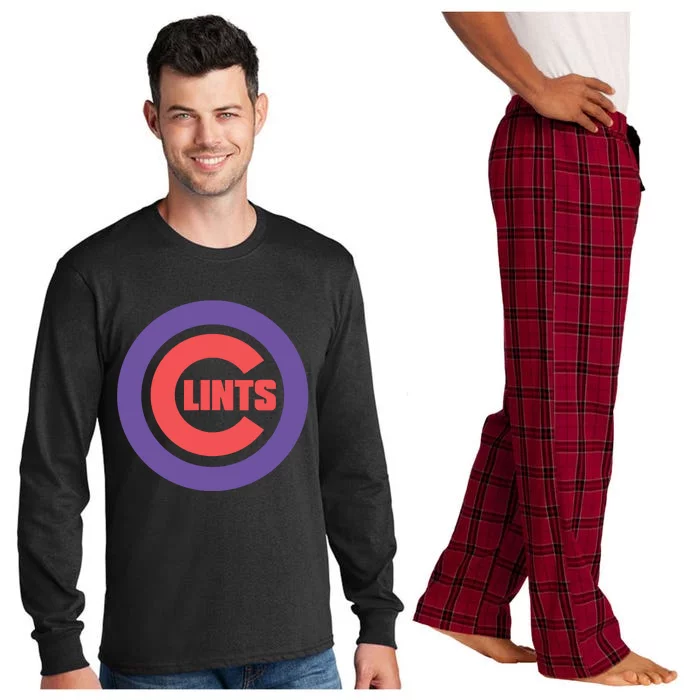 Limited Clints Big C Long Sleeve Pajama Set