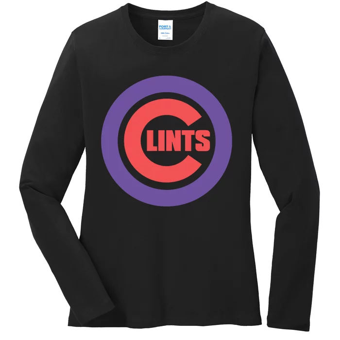 Limited Clints Big C Ladies Long Sleeve Shirt