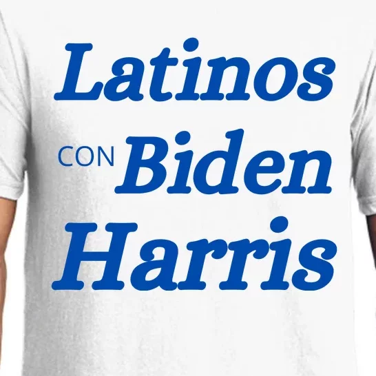 Latinos Con Biden Harris Pajama Set