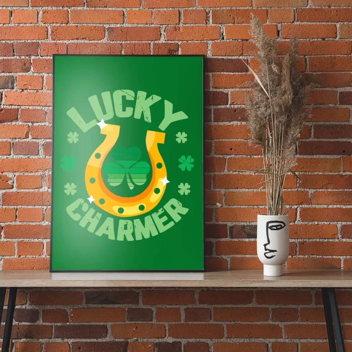 LUCKY CHARMER Boy Girl Funny St. Patrick's Day Poster