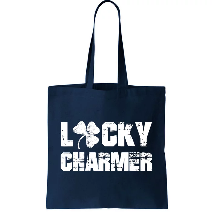 LUCKY CHARMER Boy Girl Funny St. Patrick's Day Tote Bag